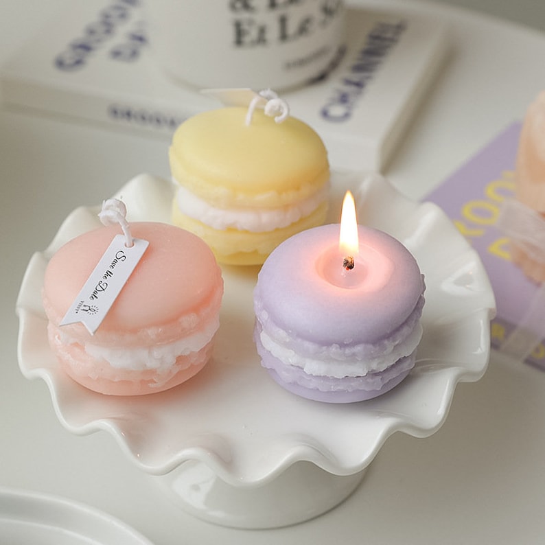 Blissful Macaron Scented Candle