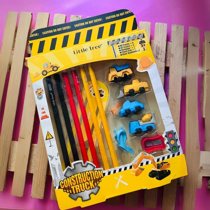 Cartoon Stationery Set for Kids