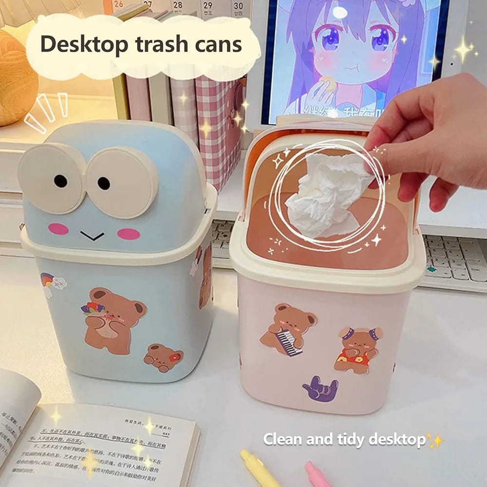 Mini Frog Trash Can