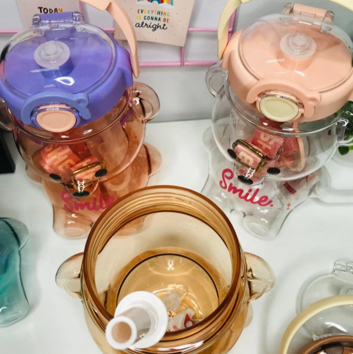 Teddy Bear Shaped Water Bottle