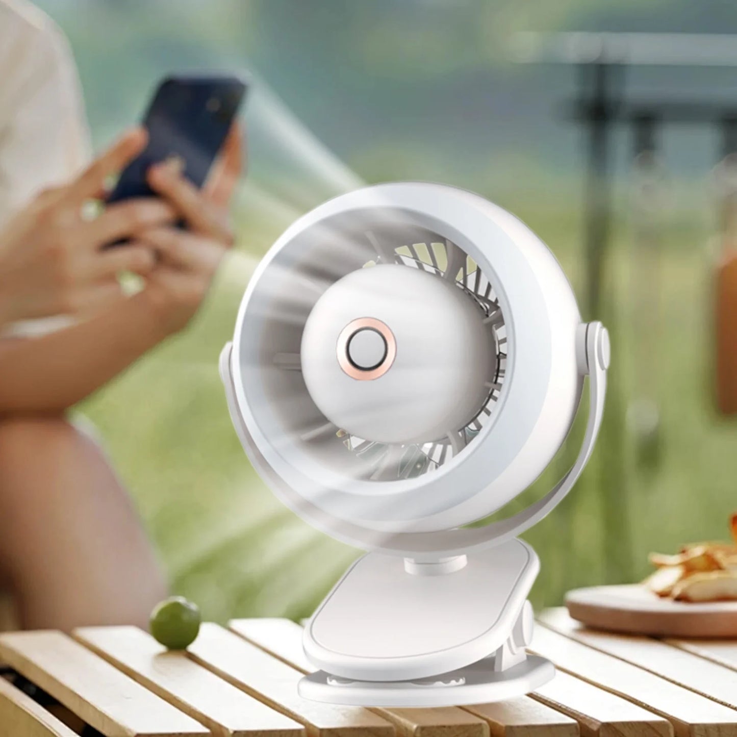 Outdoor + Desktop Turbo Fan