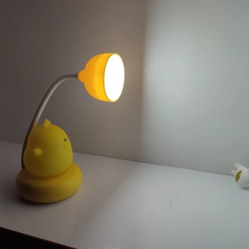 Silicone Rectangle Reading And Night Lamp