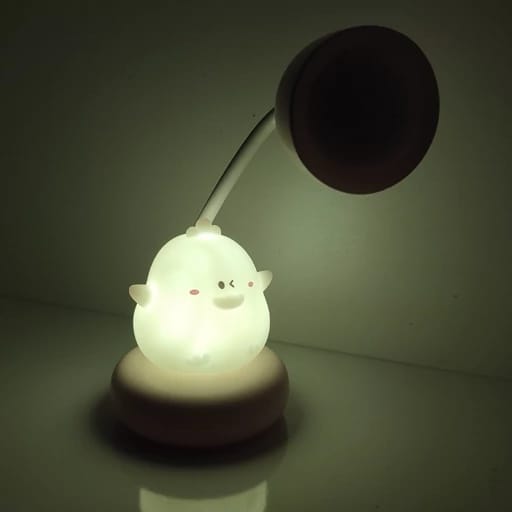Silicone Rectangle Reading And Night Lamp