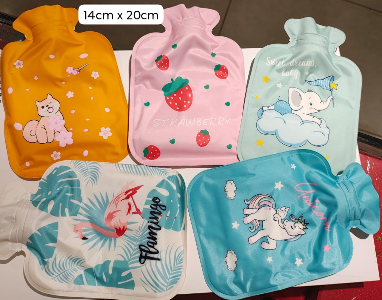 Charming Cartoon-Themed Hot Water Bag (Assorted)