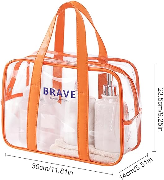 Clear Duffel Bag