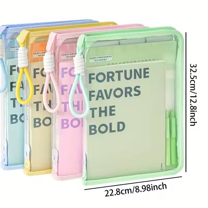 Mesh Zipper Stationery Bag