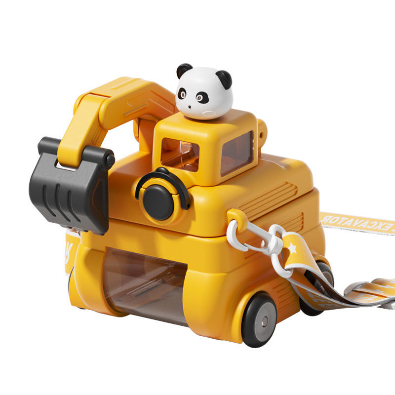 Excavator Toy Water Bottle