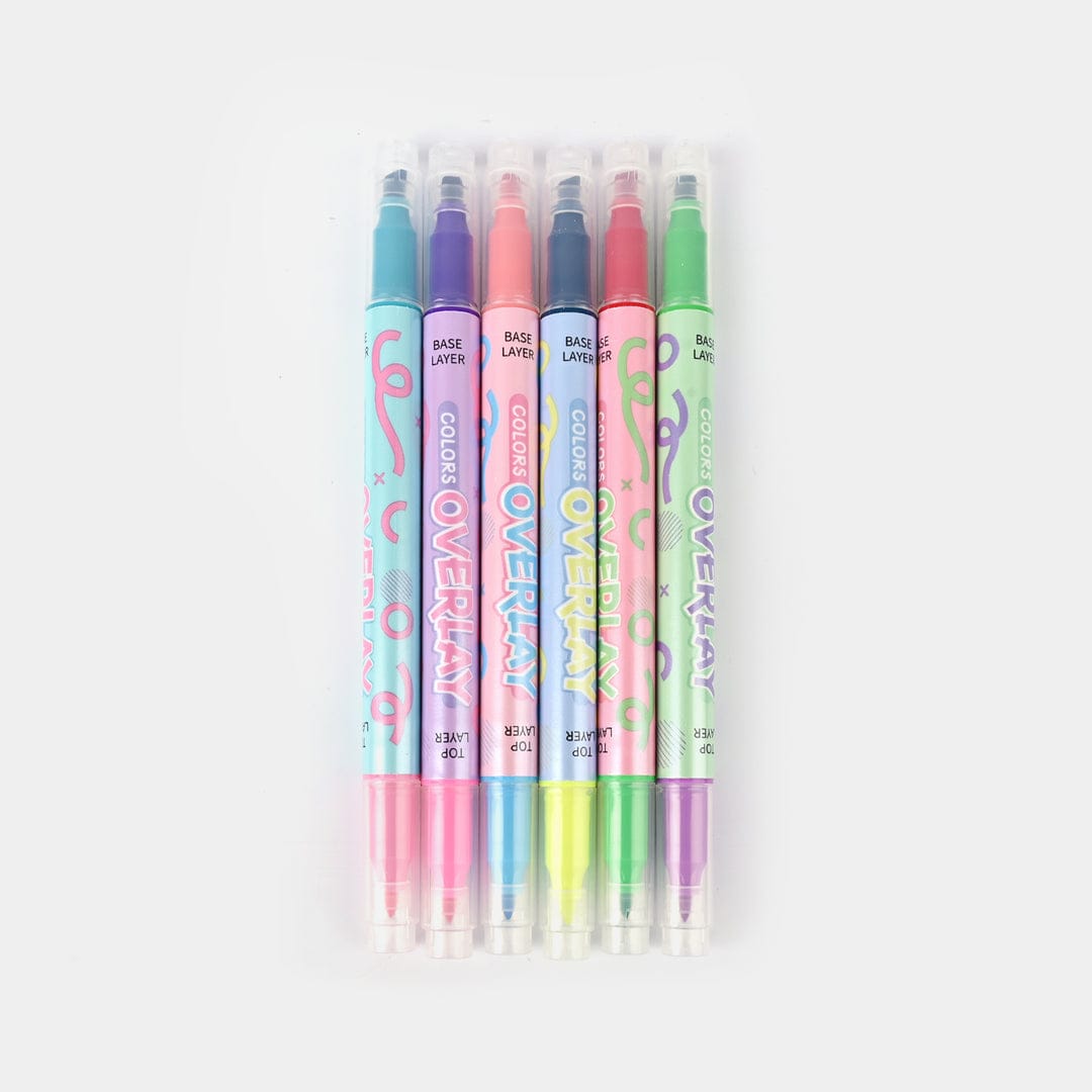 Set Of Art Markers And Highlighter
