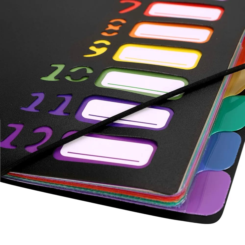 A4 Expanding File Folder