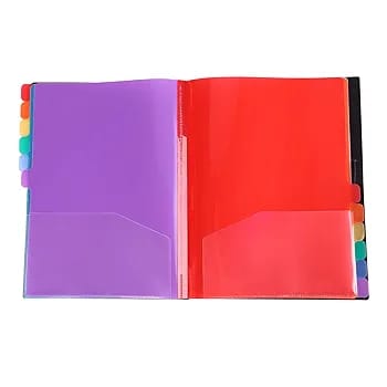 A4 Expanding File Folder