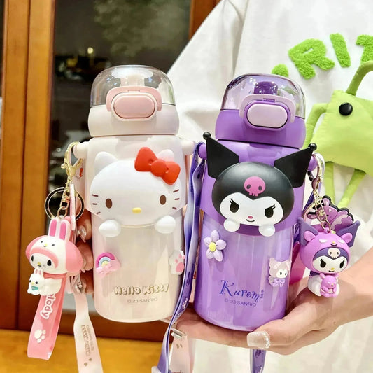 Sanrio Face Insulated Water Bottle - 460ML