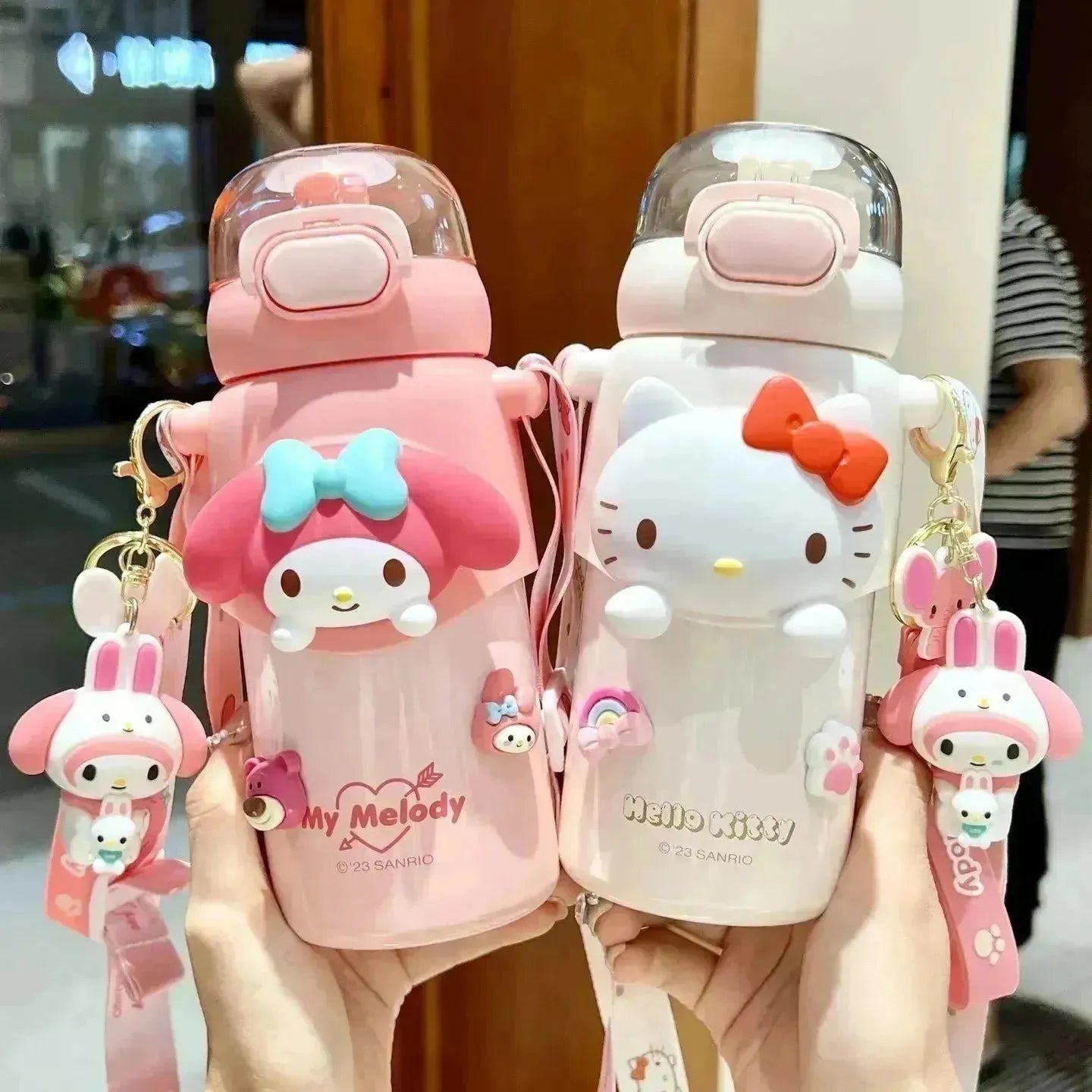 Sanrio Face Insulated Water Bottle - 460ML