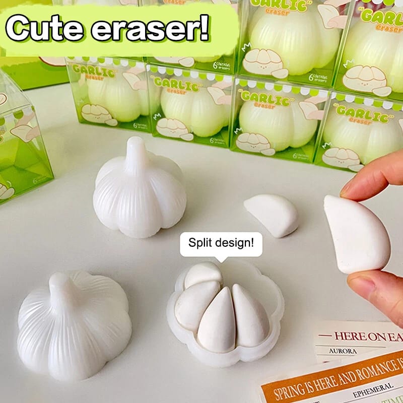 Garlic Rubber Eraser