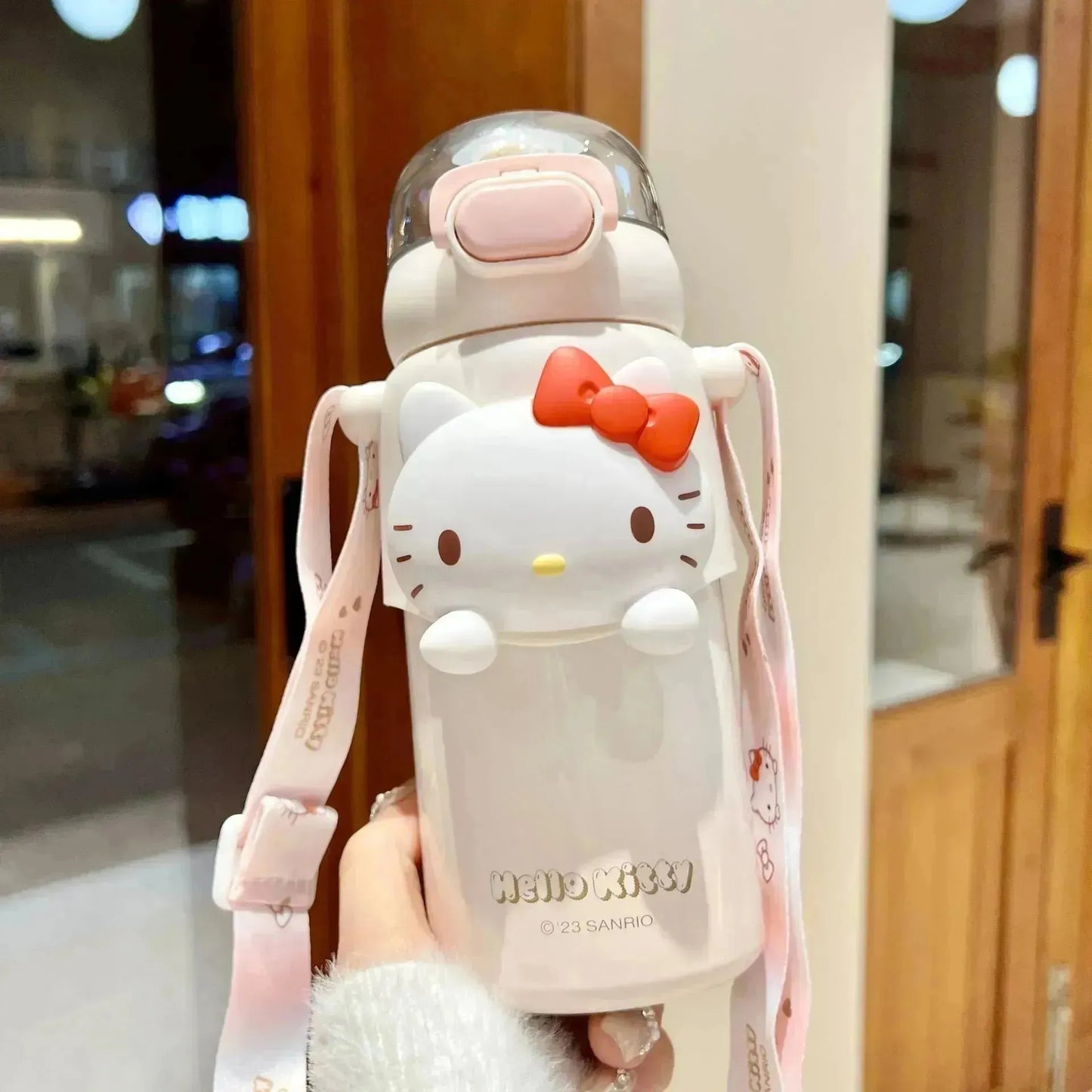 Sanrio Face Insulated Water Bottle - 460ML