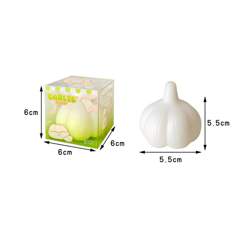 Garlic Rubber Eraser