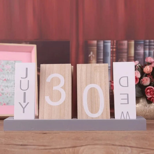 Wooden Perpetual Calendar