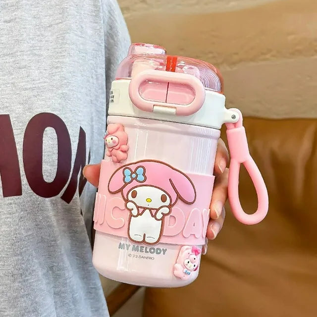 Sanrio Double-Drink Thermos Bottle