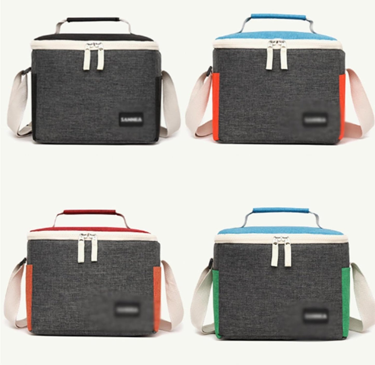 Portable Lunch Bag | Reusable Insulated Lunch Box with Adjustable Shoulder Strap