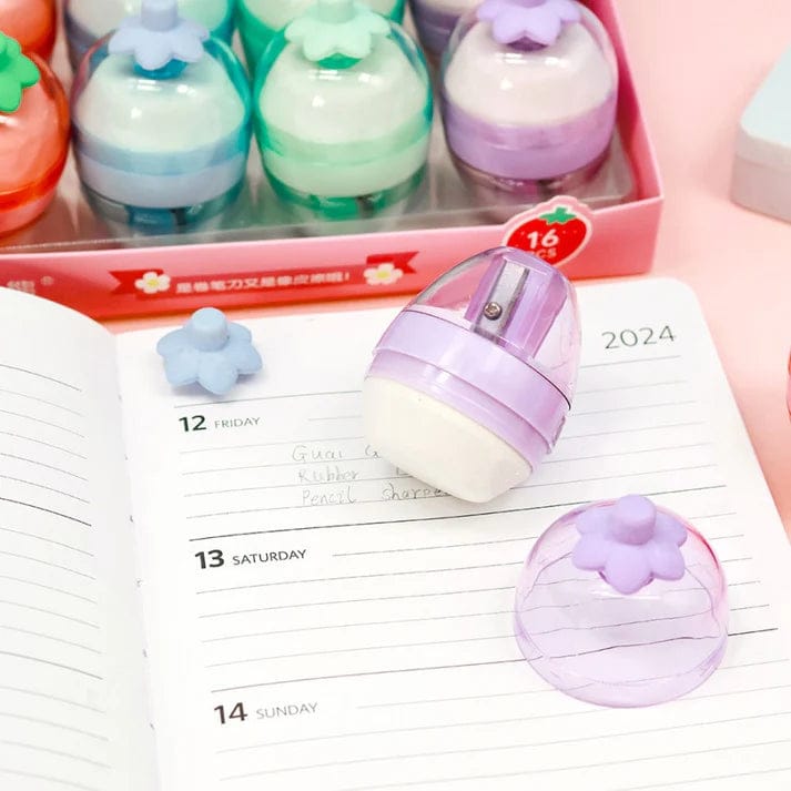 Strawberry-Shaped Sharpener