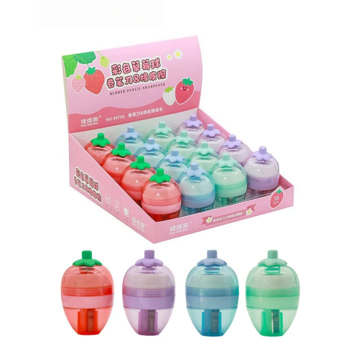 Strawberry-Shaped Sharpener