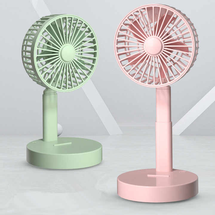 Height Retractable Folding Portable Desktop Fan