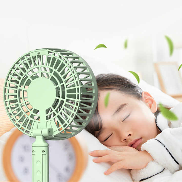 Height Retractable Folding Portable Desktop Fan