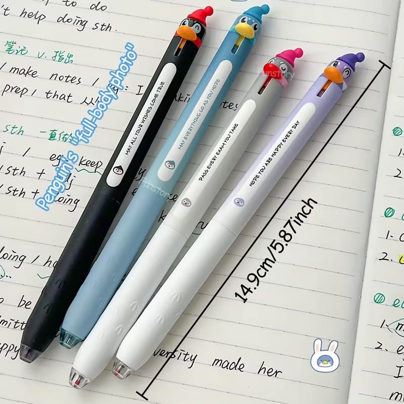 Charming Penguin-Themed Gel Pen (Assorted)
