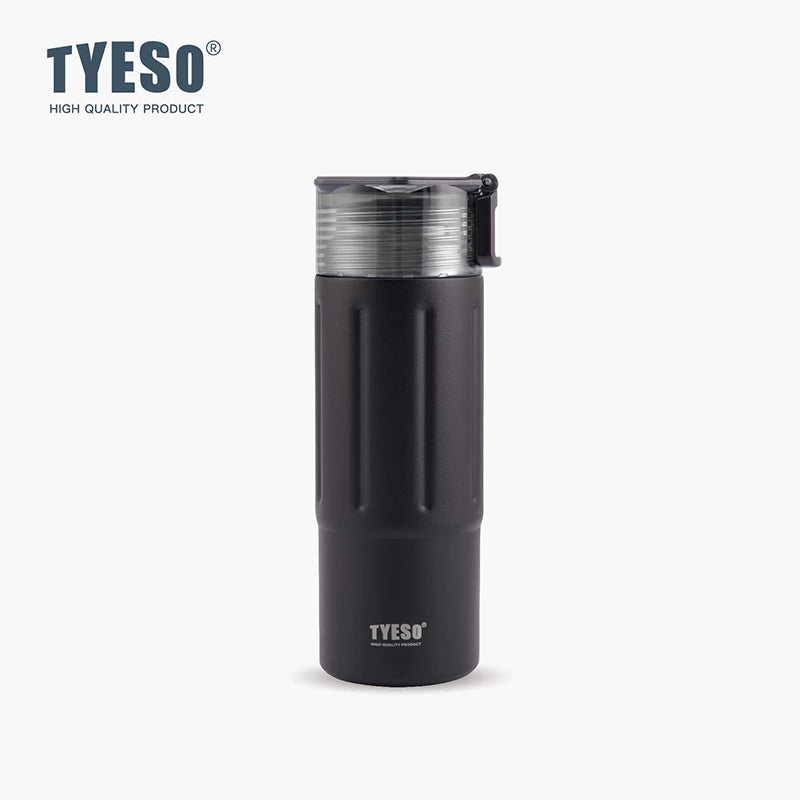 Tyeso Vacuum Insulated Bttle Keep Cold And Hot With Handle