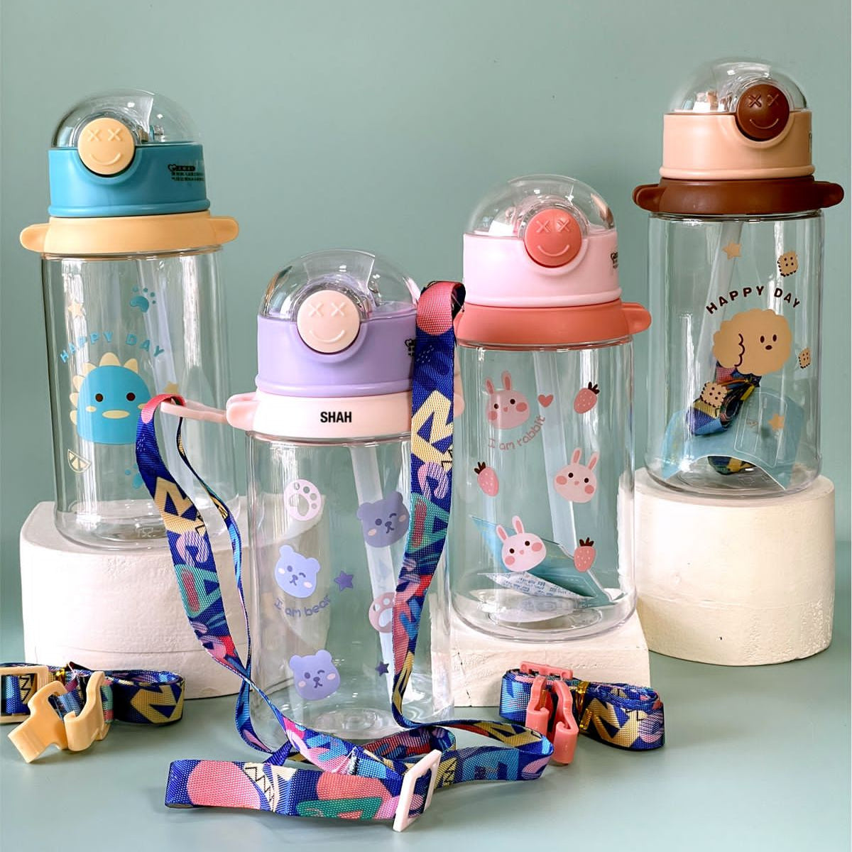 Charming Cartoon Designed Water Bottle