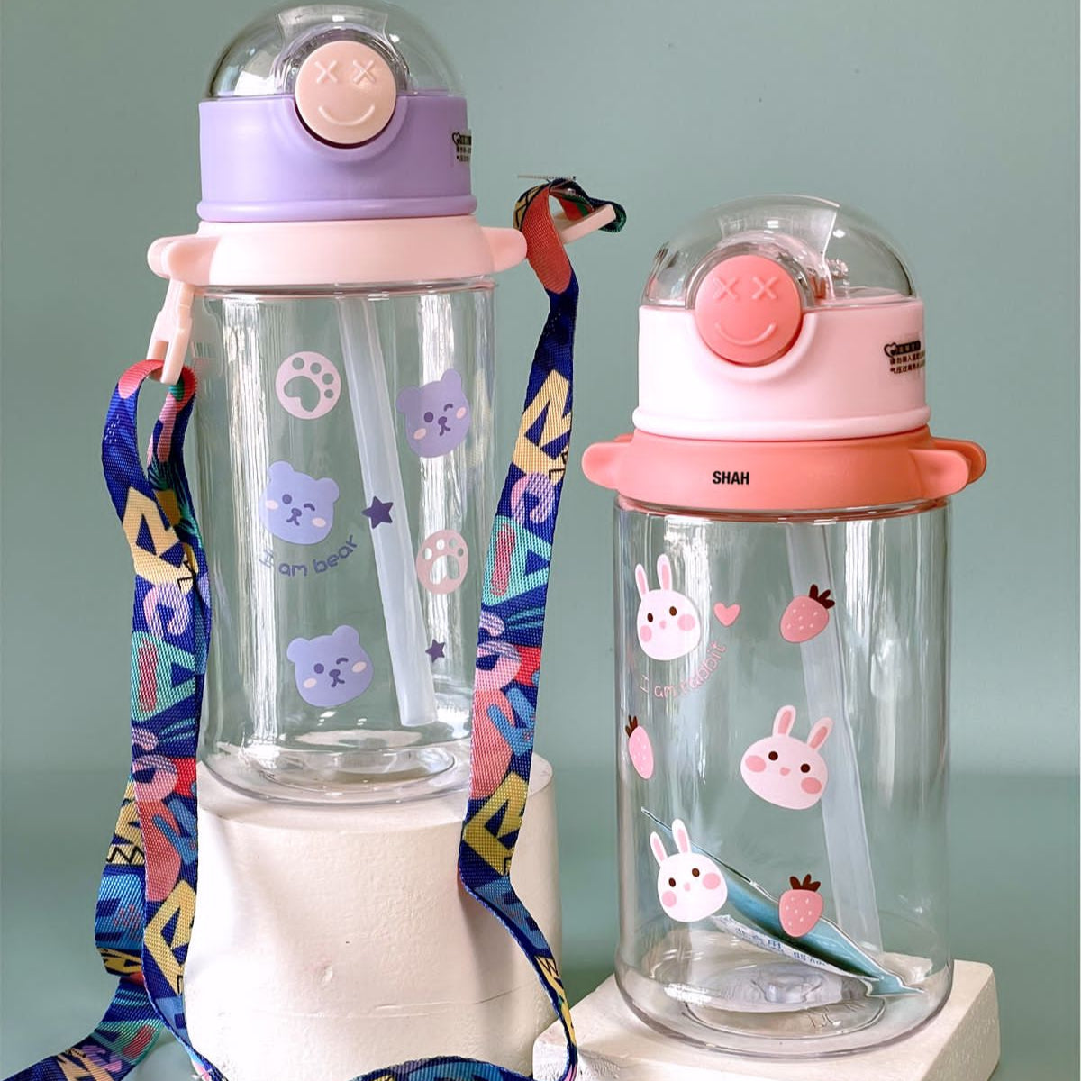 Charming Cartoon Designed Water Bottle