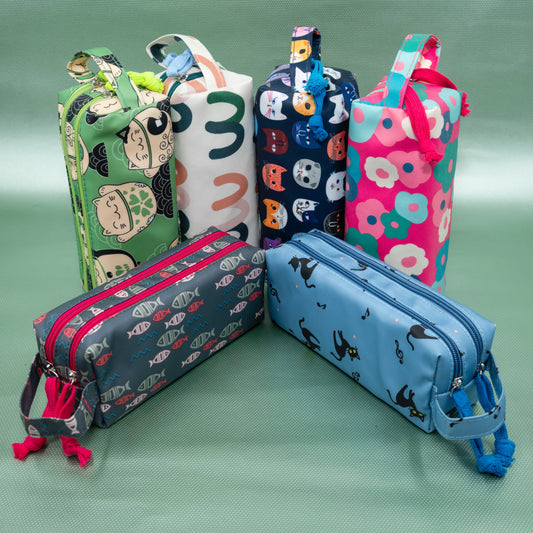 Playful Patterned Pouch