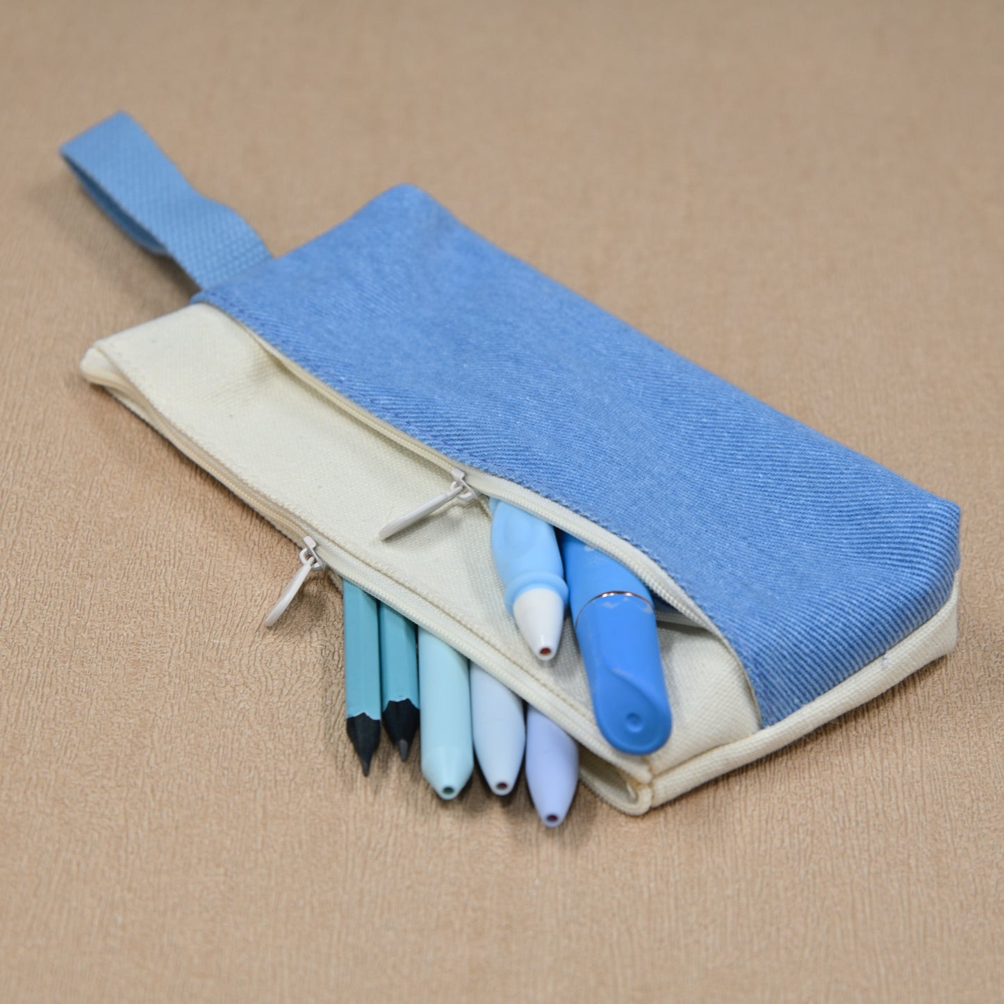 Split Canvas Pouches