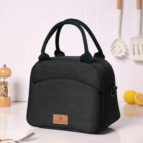 FRISCHE Portable Handheld Insulated Lunch Pack Large Capacity