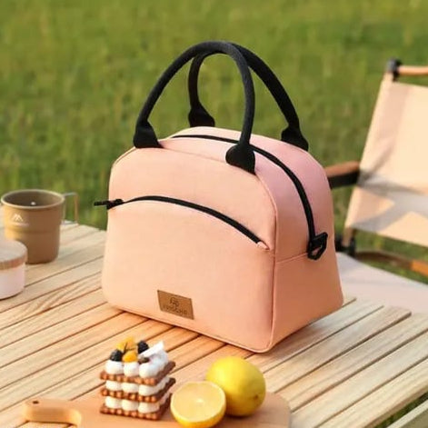 FRISCHE Portable Handheld Insulated Lunch Pack Large Capacity