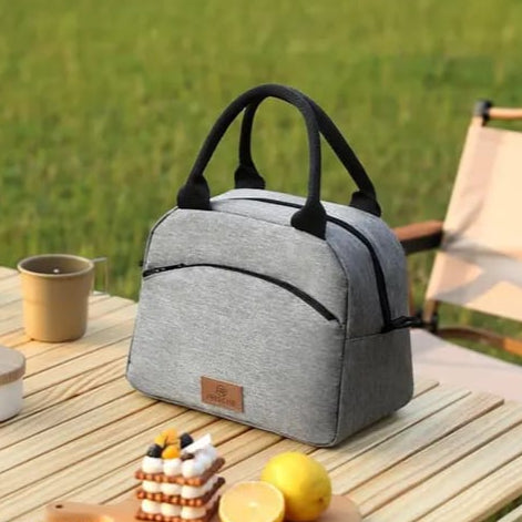 FRISCHE Portable Handheld Insulated Lunch Pack Large Capacity