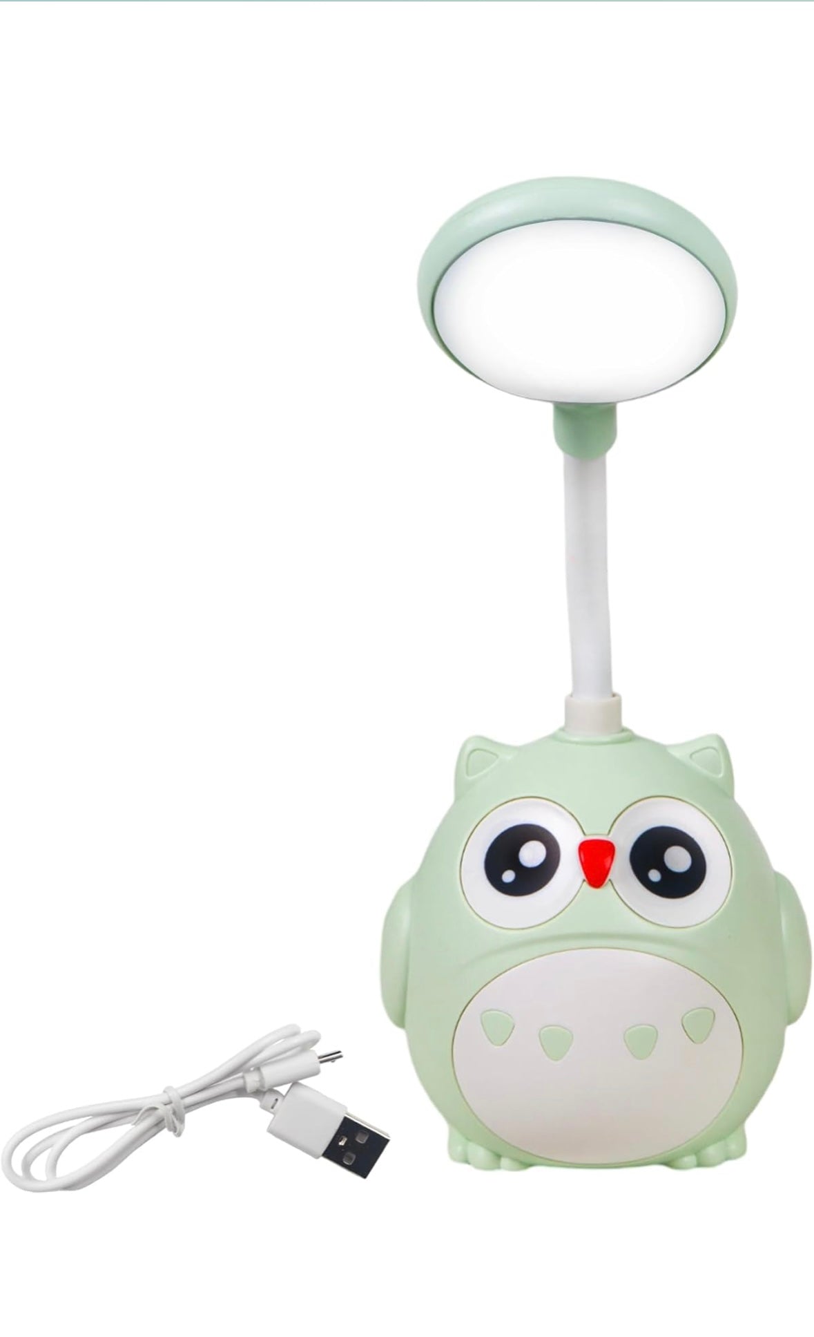 Cartoon Owl Shaped Study Lamp (Pack of 1)