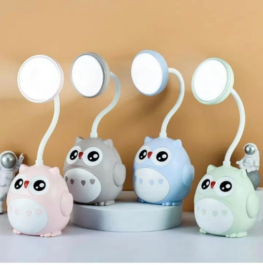 Cartoon Owl Shaped Study Lamp (Pack of 1)