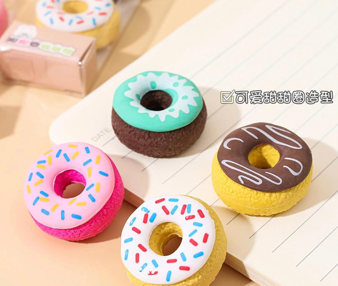 Cartoon Donut Shaped Eraser