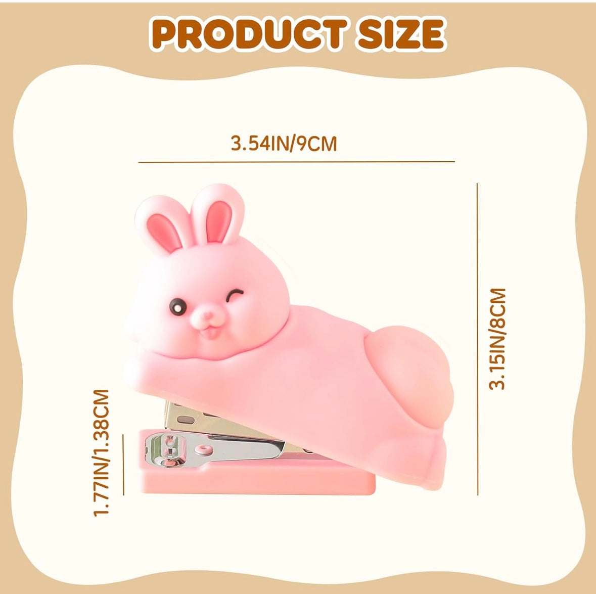 Cartoon Silicone Stapler