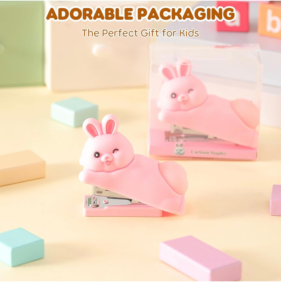 Cartoon Silicone Stapler
