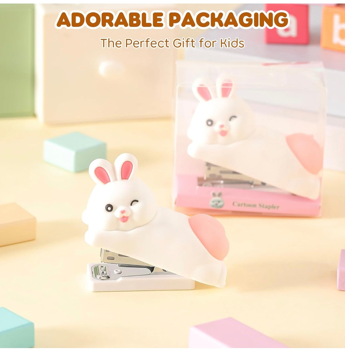 Cartoon Silicone Stapler