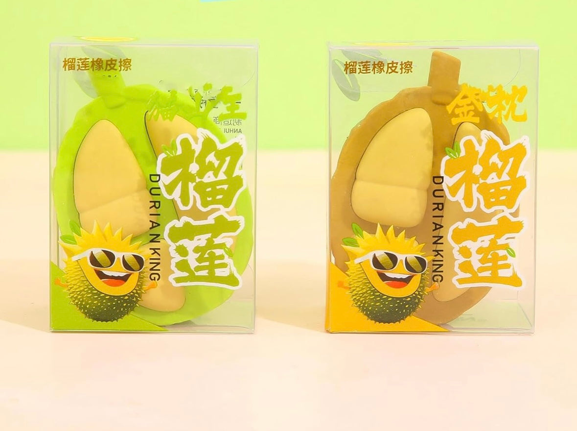 Creative Fruit Durian Erasers