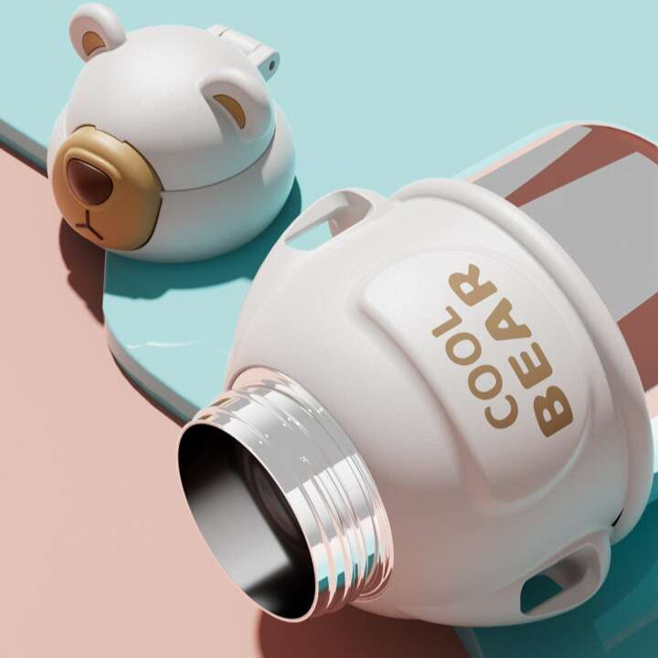 Funky Cool Bear Water Bottle