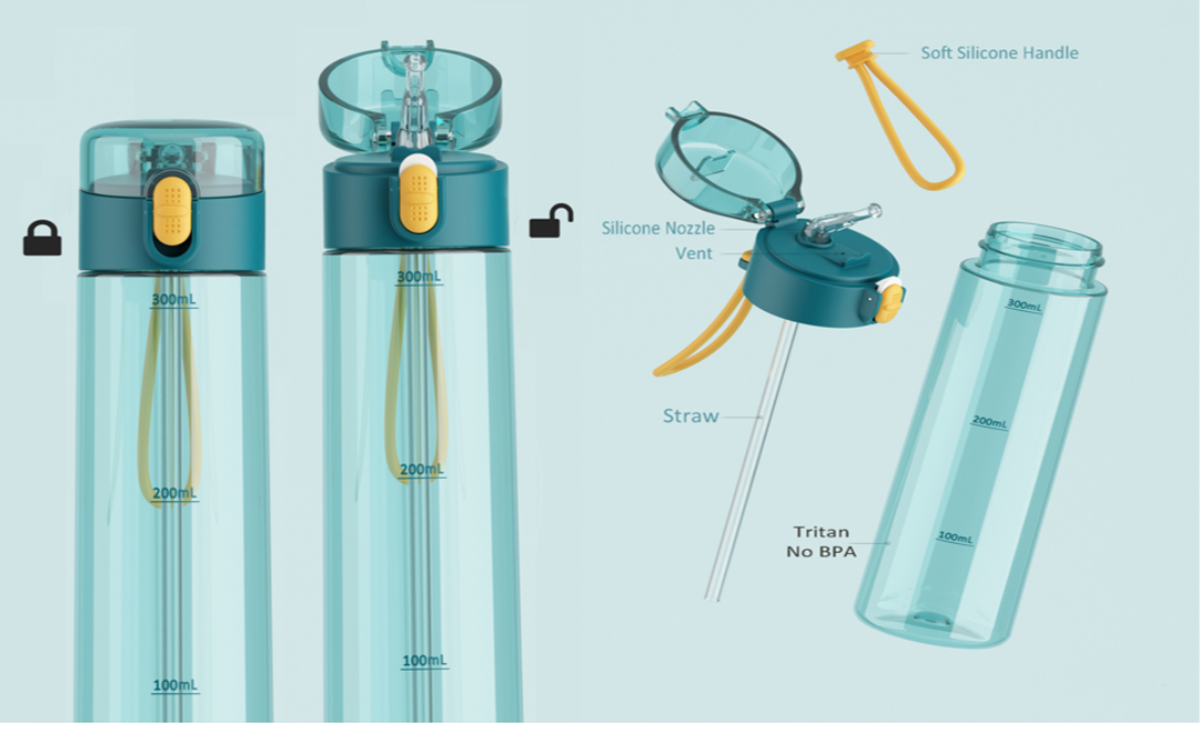 Fansom Light-Weight Water Bottle