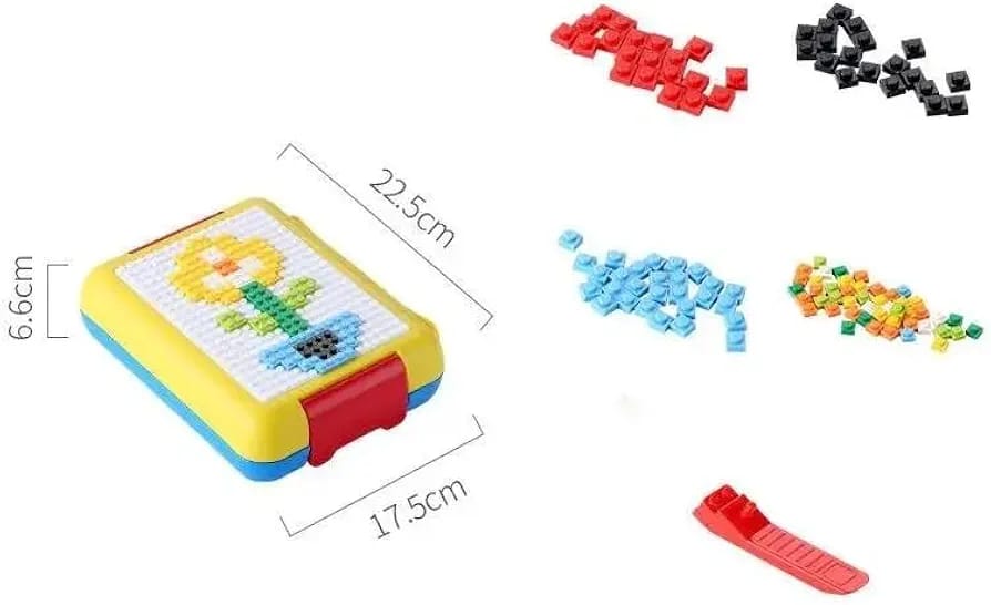 Lego Building Blocks Lunch Box & Toy Blocks