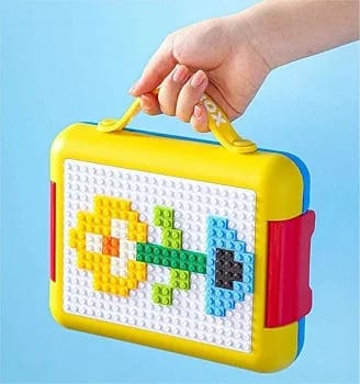 Lego Building Blocks Lunch Box & Toy Blocks