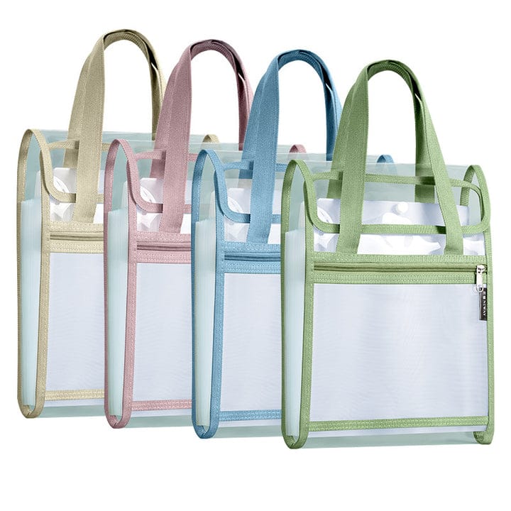 Transparent A4 File Folder