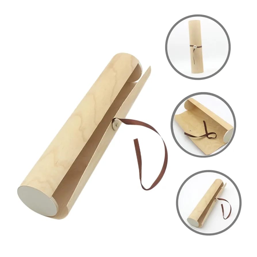 Elegant Cylindrical Storage Box