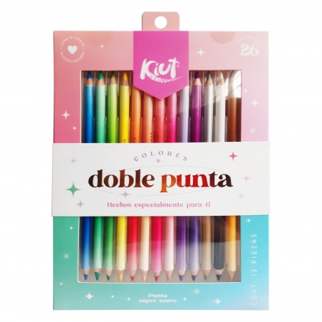 26-Piece Double-Ended Color Pencil Set