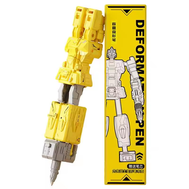 Deformation Robot-Shaped Gel Pen